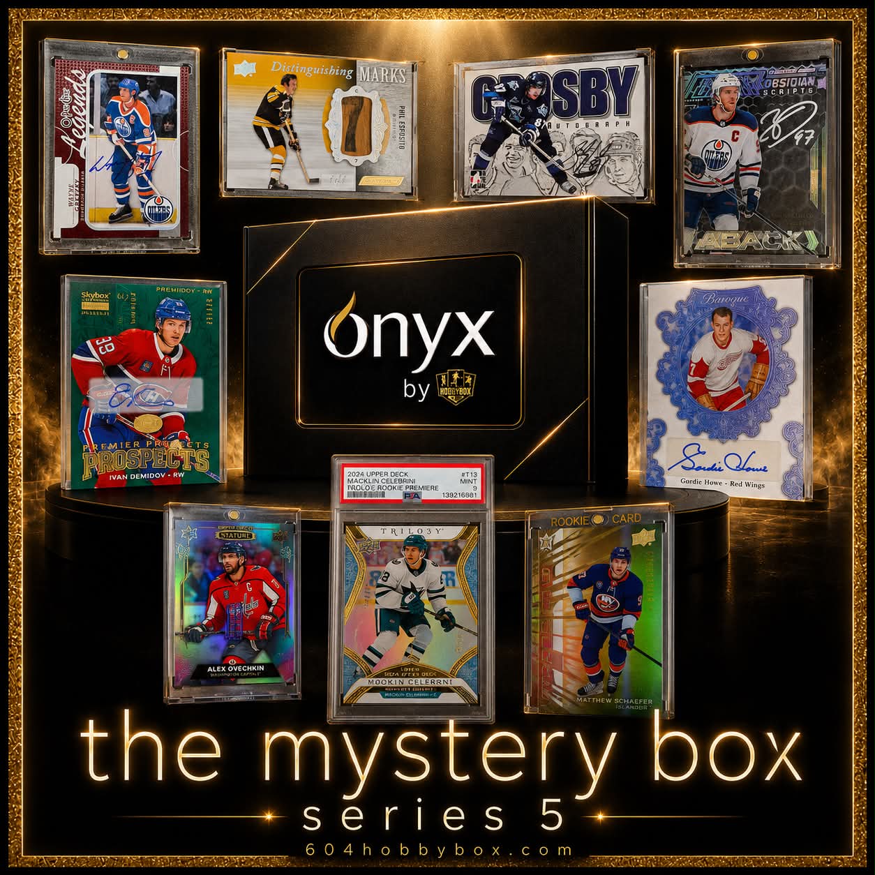 GB5387 NHL TGIF LATE NIGHT 4 BOX SPECIAL w/ ONYX SERIES 5