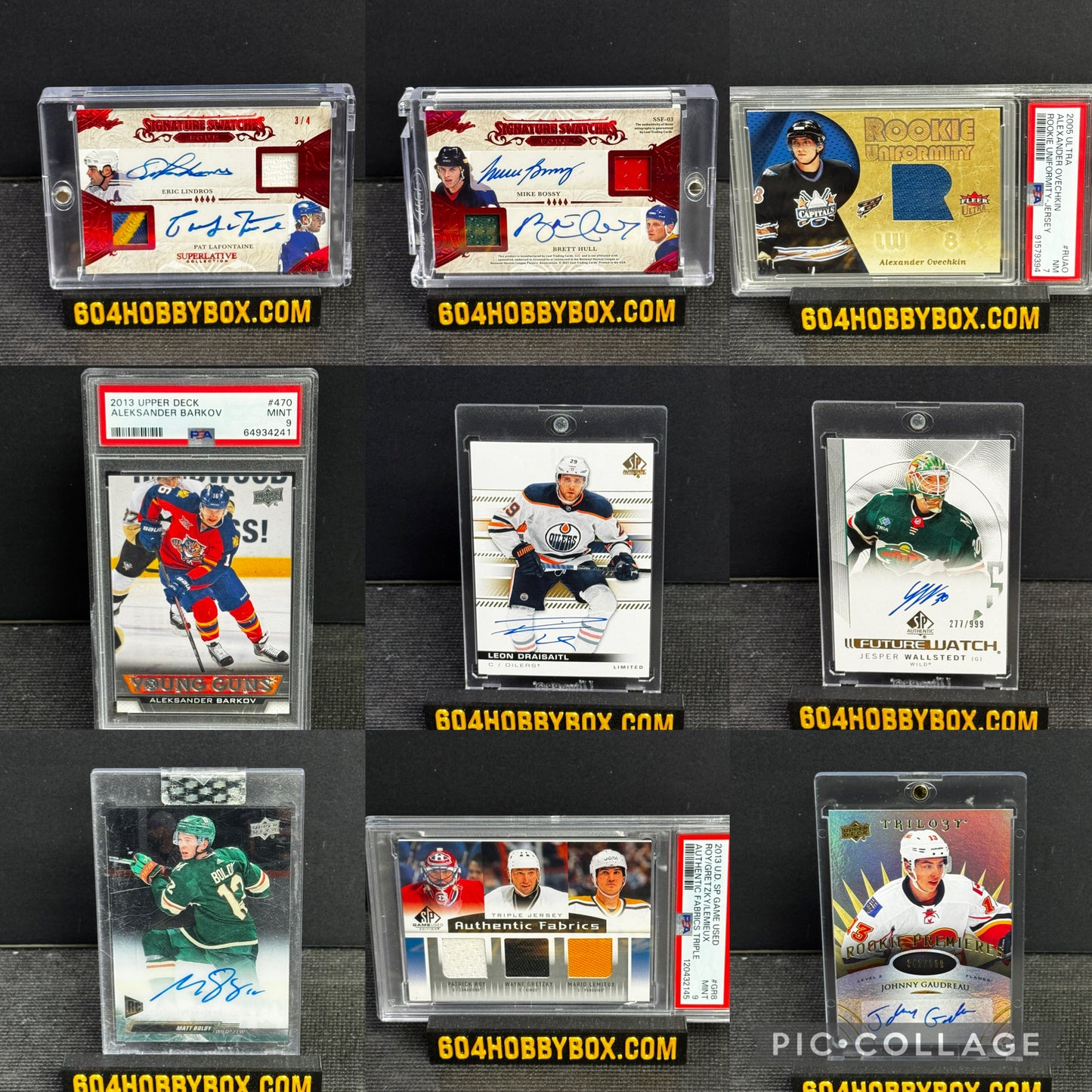 604 MYSTERY PACKS HOCKEY " 2026 STANLEY CUP PLAYOFFS EDITION "