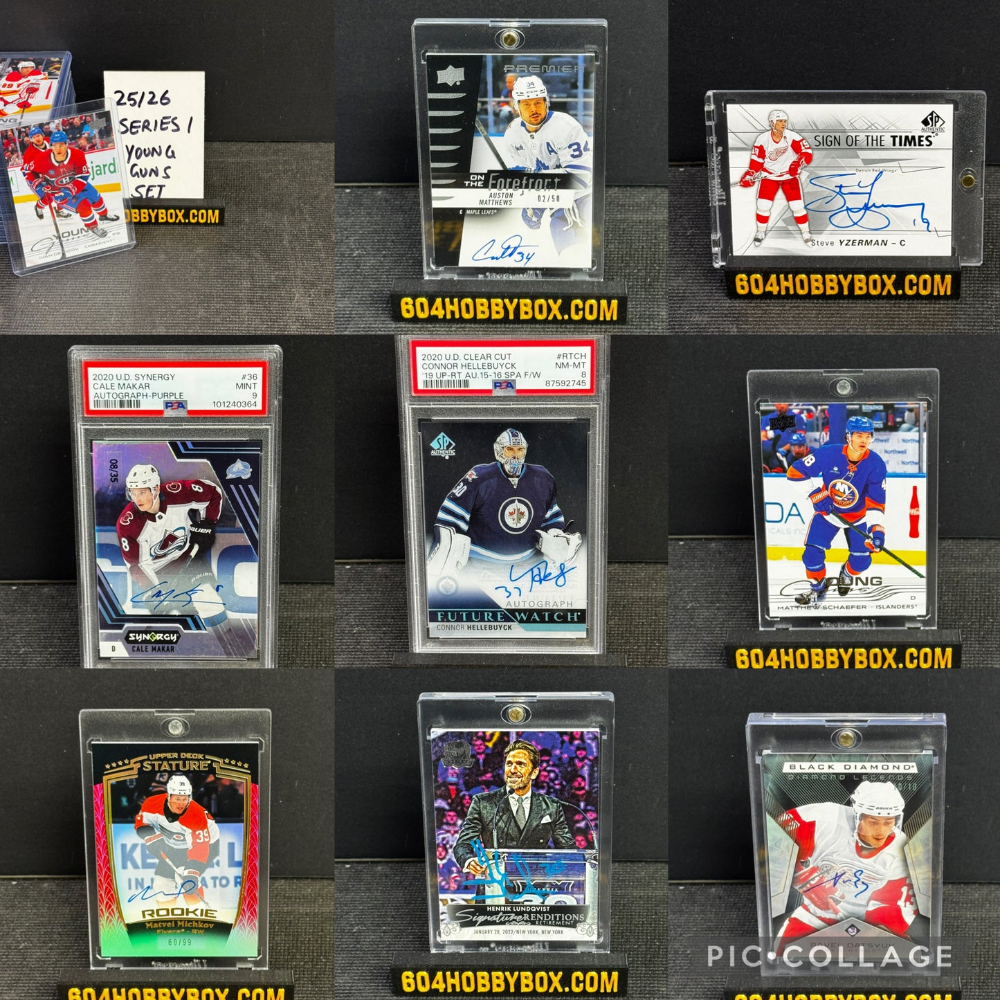 604 MYSTERY PACKS HOCKEY " 2026 STANLEY CUP PLAYOFFS EDITION "