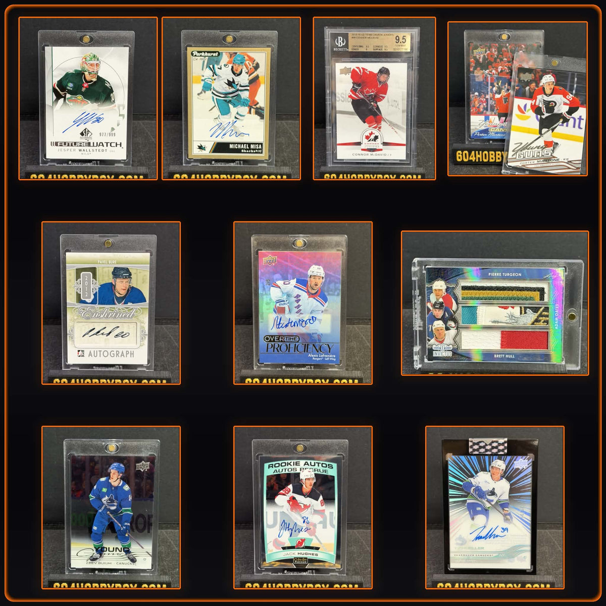 604 100th HOCKEY MYSTERY PACKS " 2026 HALLOWEEN EDITION "