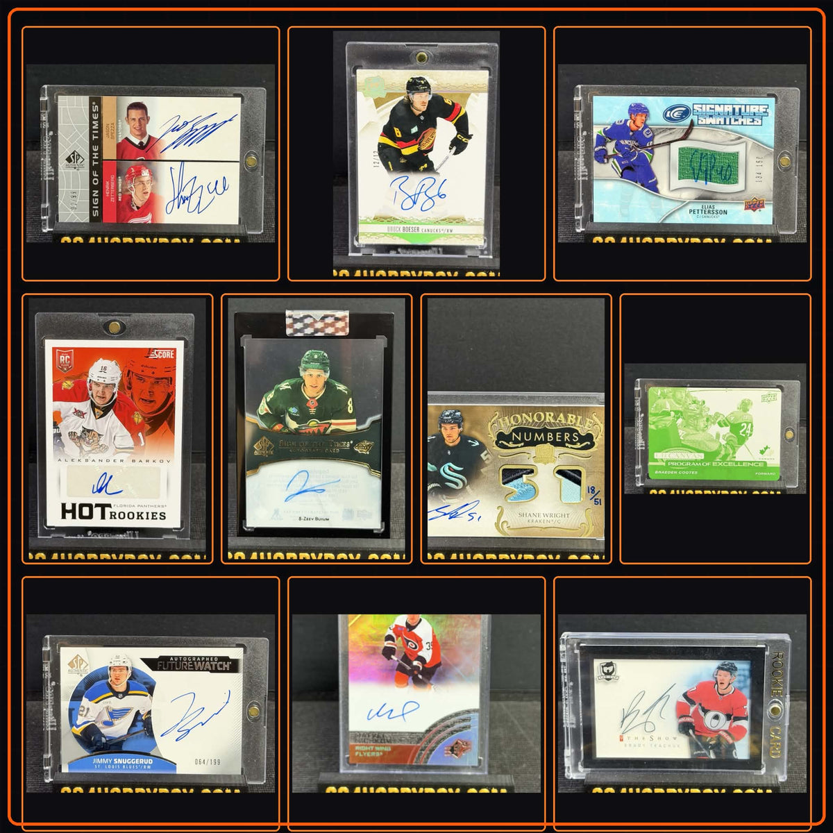 604 100th HOCKEY MYSTERY PACKS " 2026 HALLOWEEN EDITION "