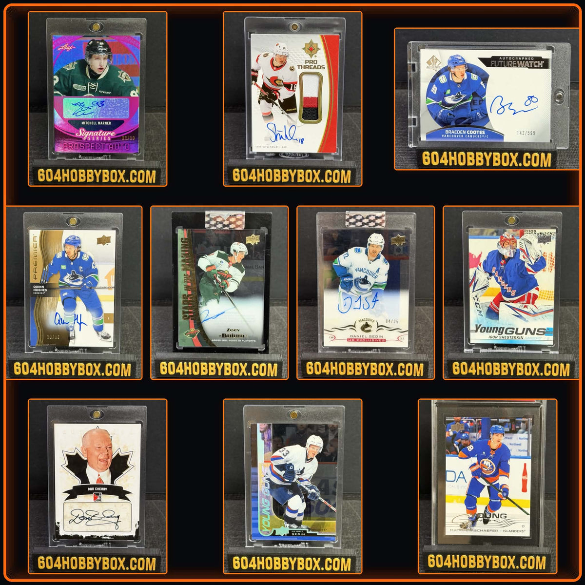604 100th HOCKEY MYSTERY PACKS " 2026 HALLOWEEN EDITION "