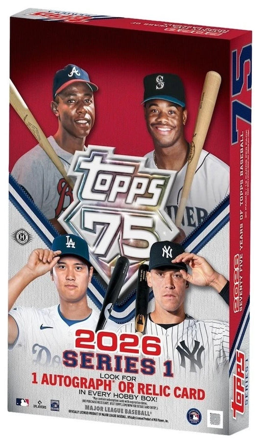 GB5073 MLB 2026 TOPPS SERIES 1 DOUBLE BOX