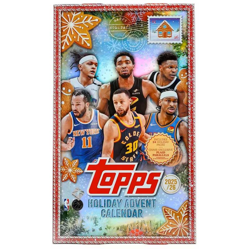 25/26 TOPPS NBA BASKETBALL ADVENT CALNEDAR