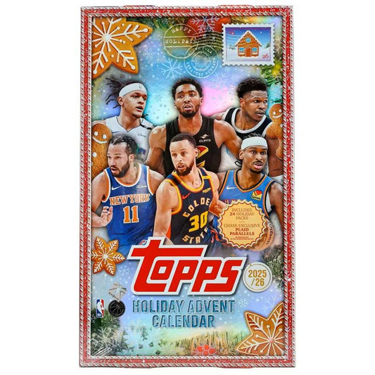 25/26 TOPPS NBA BASKETBALL ADVENT CALNEDAR