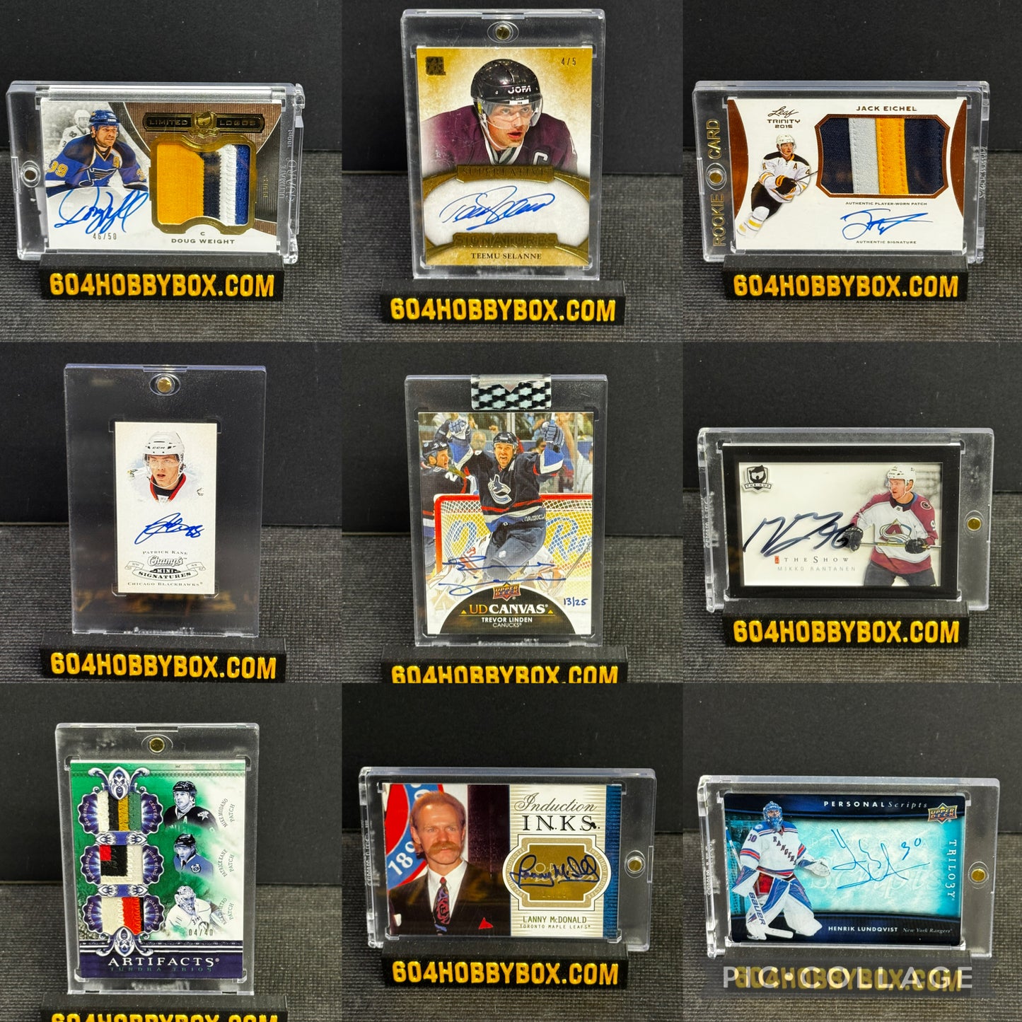 604 MYSTERY PACKS HOCKEY " 2026 STANLEY CUP PLAYOFFS EDITION "