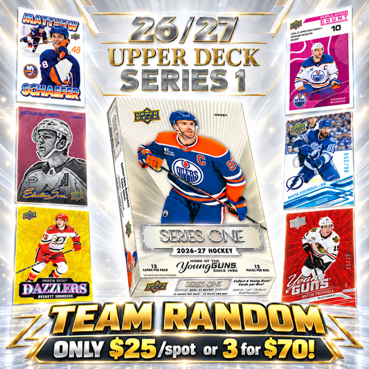 GB5538 NHL YOUNG GUNS HUNT + SPOT GIVEAWAY IN GB5501 SUPER YG HUNT
