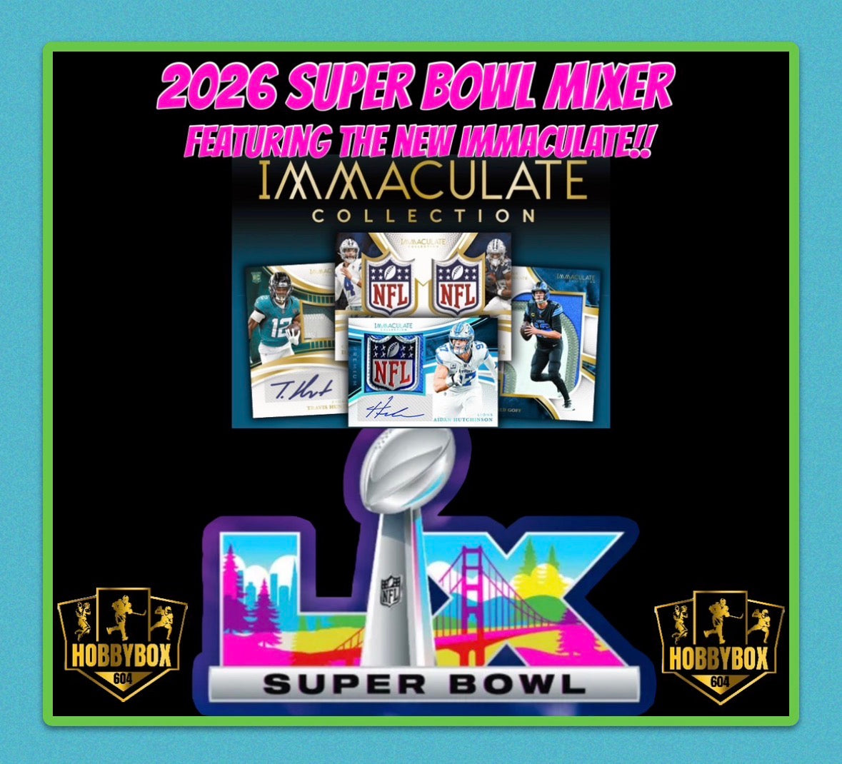 GB5040 NFL SUPER BOWL 12+ BOX MIXER