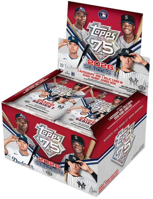 GB5064 MLB 2026 TOPPS SERIES 1 JUMBO