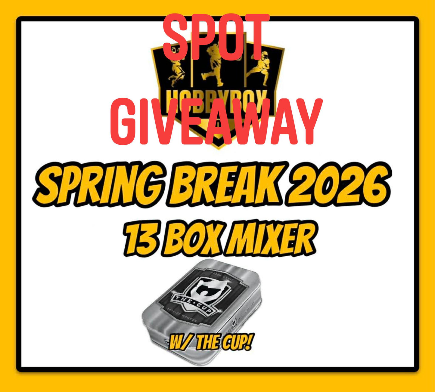 GB5134 NHL 🆕RETRO THROWBACK MIXER🆕+ $199 SPRING BREAK SPOT GIVEAWAY