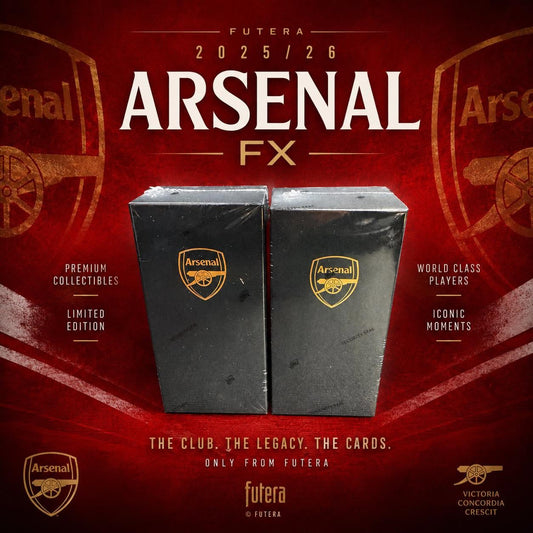 GB5328 SOCCER 2026 FUTERA FX ARSENAL PACK RANDOM