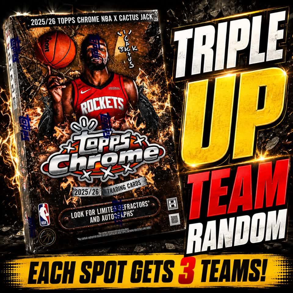 GB5376 NBA 25/26 TOPPS CHROME x CACTUS JACK TIERED TRIPLE UP