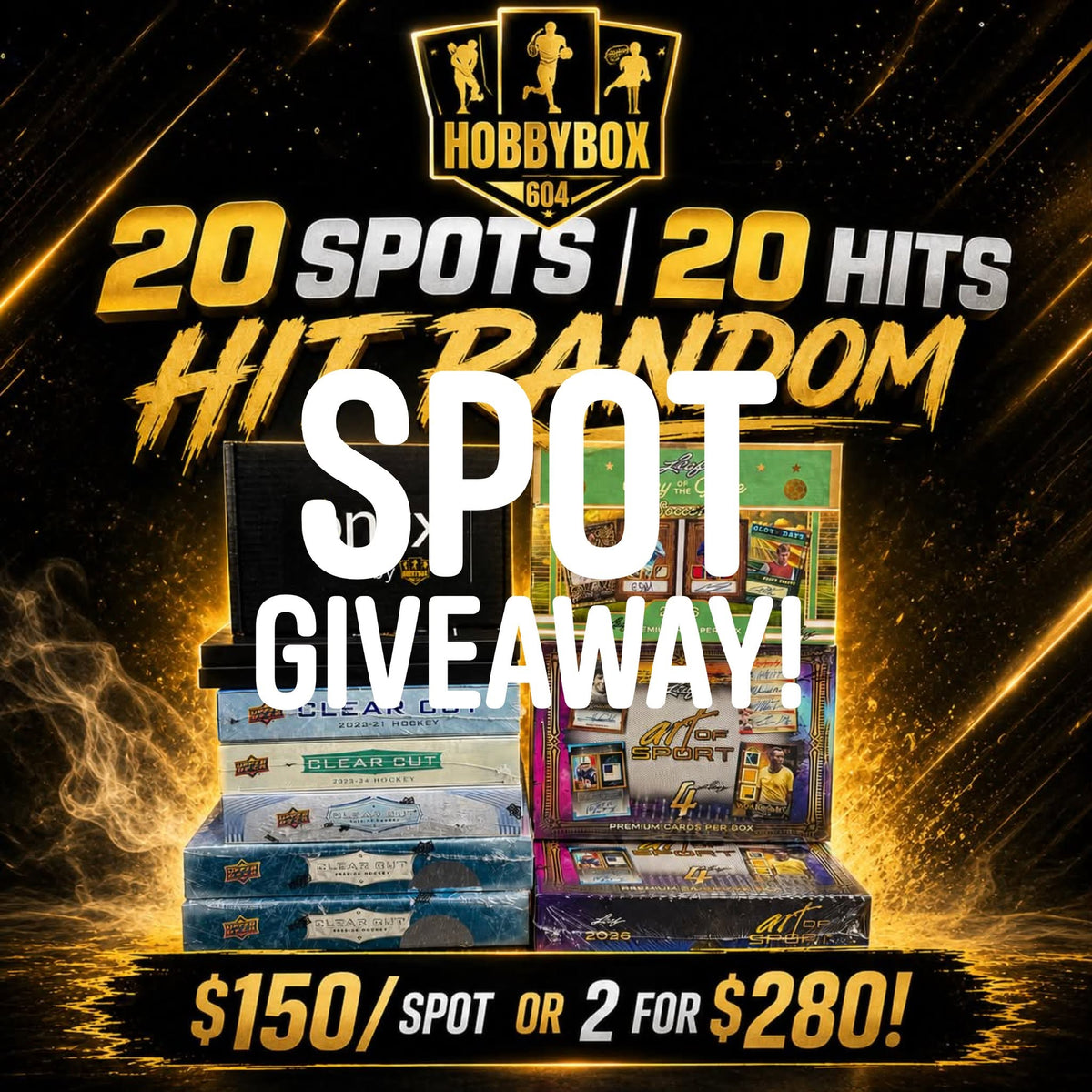 GB5447 TGIF LATE NIGHT SPECIAL + $150 SPOT GIVEAWAY IN GB5424 MULTI SPORT HIT RANDOM