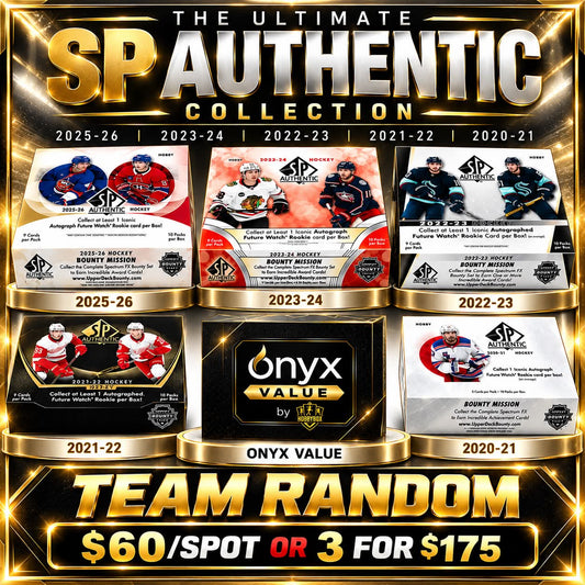 GB5545 NHL SP AUTHENTIC MULTI 6 BOX MIXER + ONYX