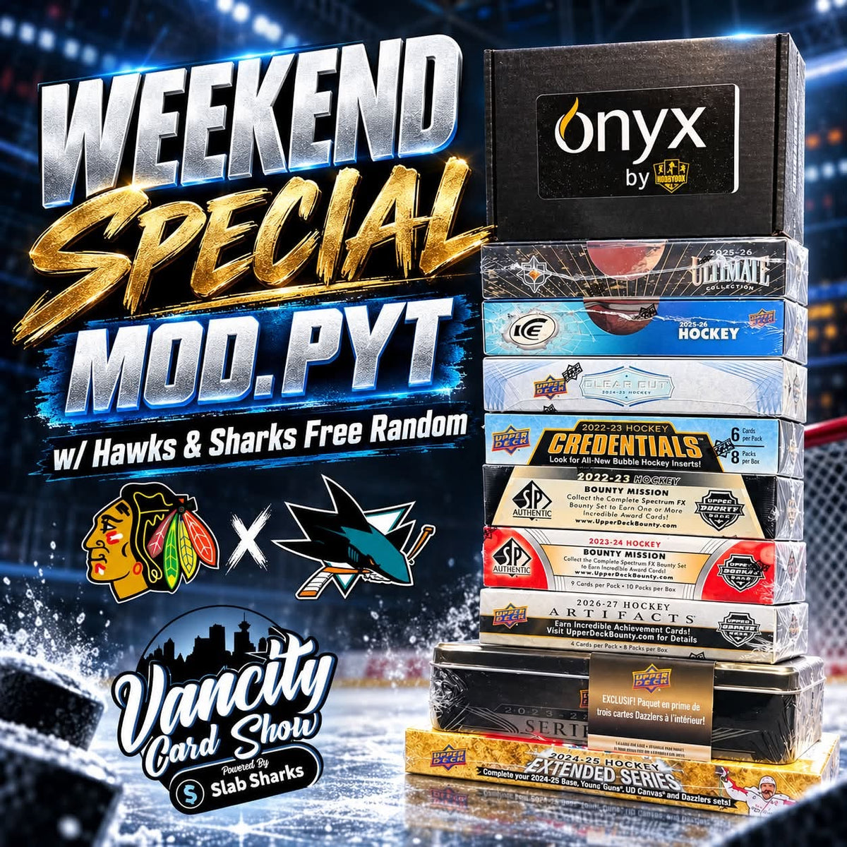 GB5499 NHL THE WEEKEND SPECIAL 10 BOX MIXER w/ ONYX SERIES 5