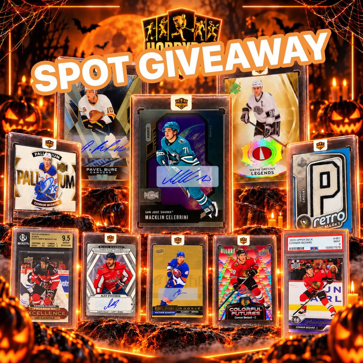 GB5550 NHL HALLOWEEN SPECIAL MIXER + SPOT GIVEAWAY IN 100th MYSTERY PACKS
