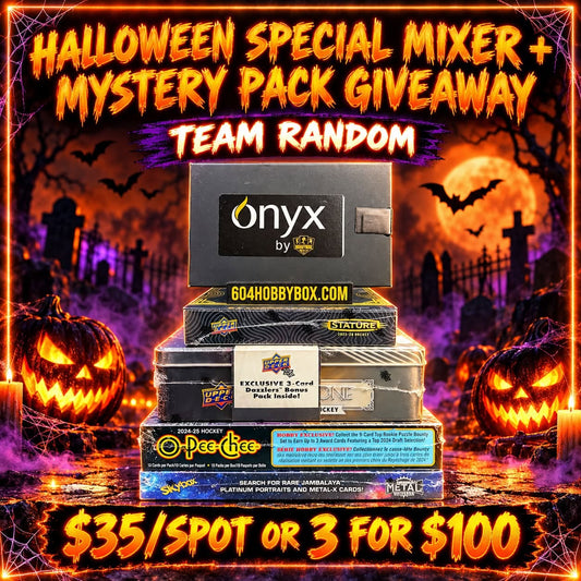 GB5550 NHL HALLOWEEN SPECIAL MIXER + SPOT GIVEAWAY IN 100th MYSTERY PACKS