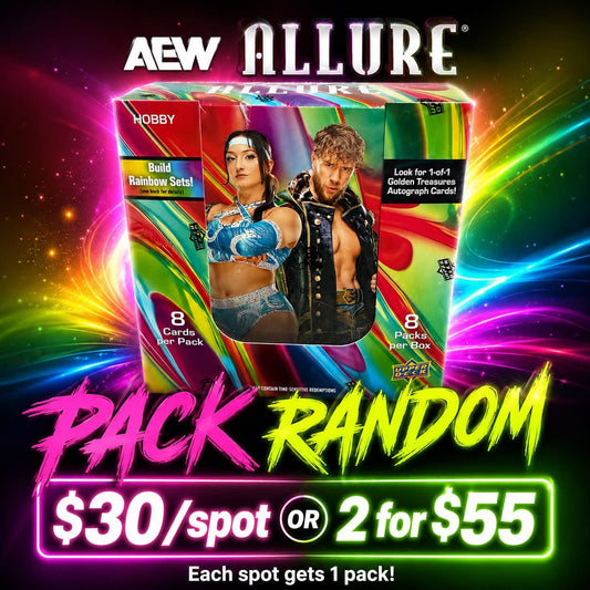 GB5543 WRESTLING 2026 ALLURE AEW PACK RANDOM