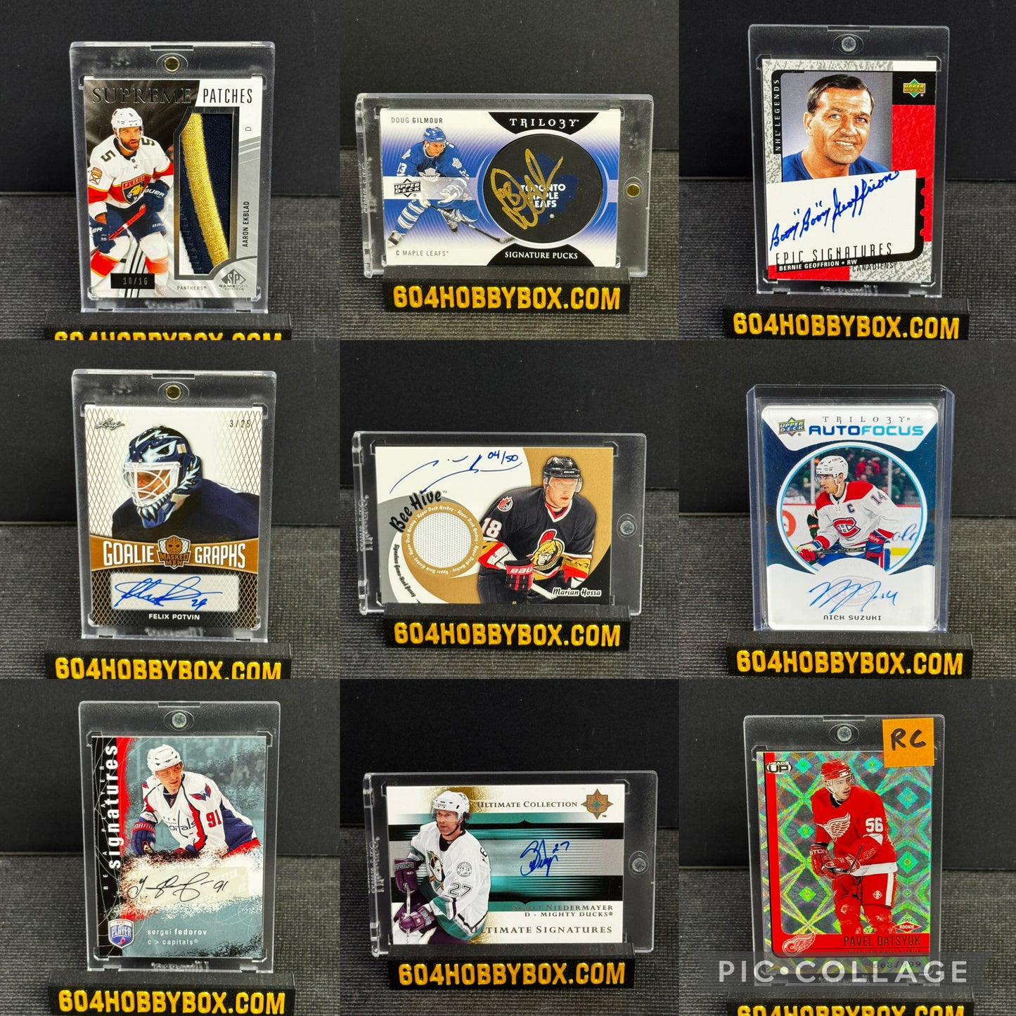 604 MYSTERY PACKS HOCKEY " 2026 STANLEY CUP PLAYOFFS EDITION "