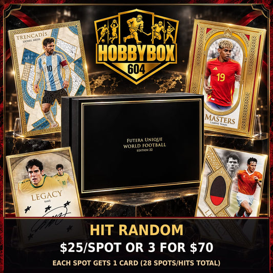 GB5526 SOCCER 2026 FUTERA UNIQUE WORLD SERIES 22 HIT RANDOM