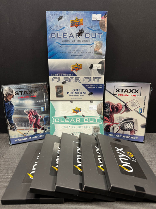 GB5033 SUNDAY FUNDAY HOCKEY HIT DRAFT w/ONYX CASE