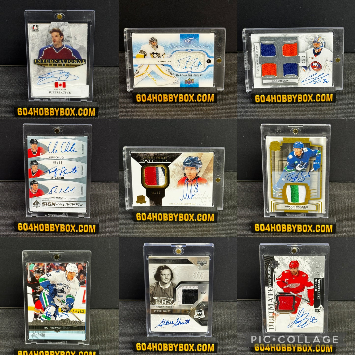 604 MYSTERY PACKS HOCKEY " 2026 STANLEY CUP PLAYOFFS EDITION "