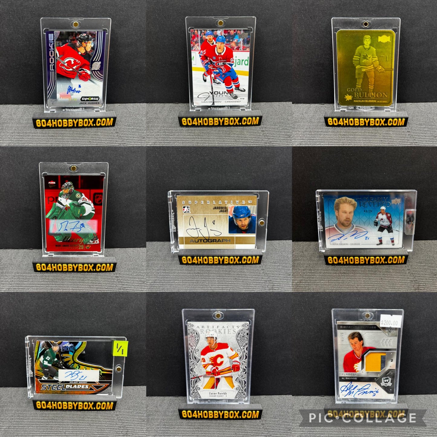 604 MYSTERY PACKS HOCKEY " 2026 OLYMPICS EDITION "
