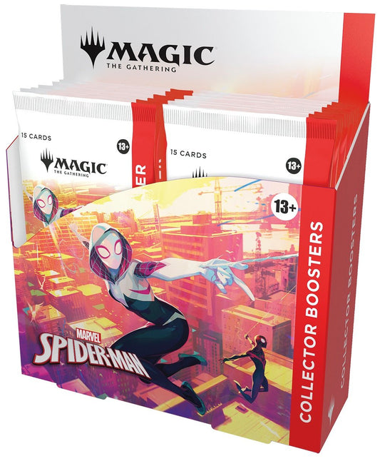 MAGIC THE GATHERING MARVEL SPIDER MAN COLLECTOR BOOSTER BOX