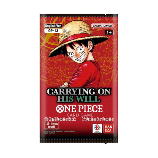 ONE PIECE OP13 CARRYING ON HIS WILL BOOSTER PACK (ENGLISH)