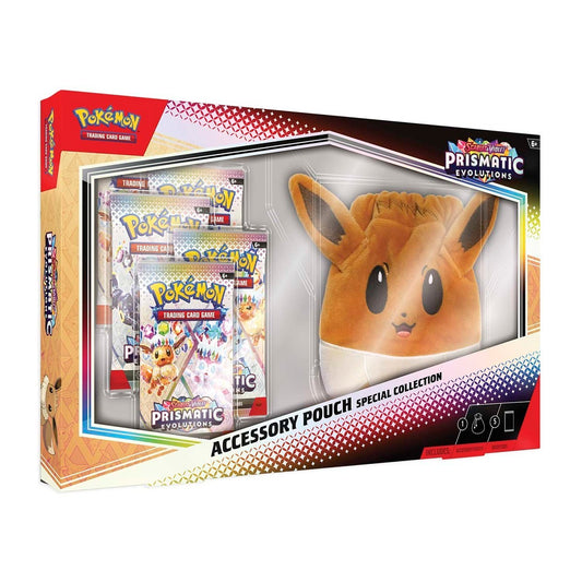 POKEMON PRISMATIC EVOLUTIONS ACCESSORY POUCH SPECIAL COLLECTION BOX