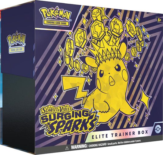 POKEMON SURGING SPARKS ELITE TRAINER BOX ETB