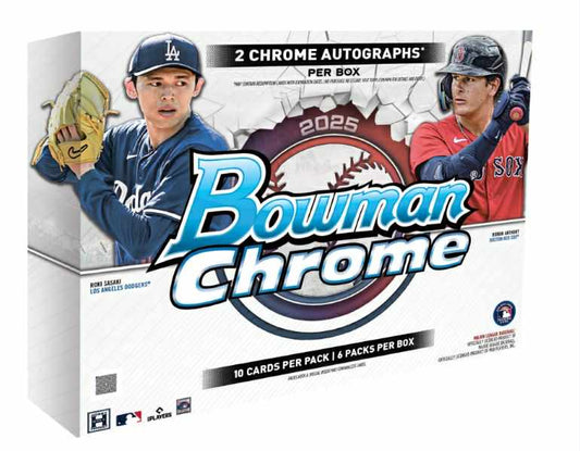 MLB 2025 BOWMAN CHROME DOUBLE BOX
