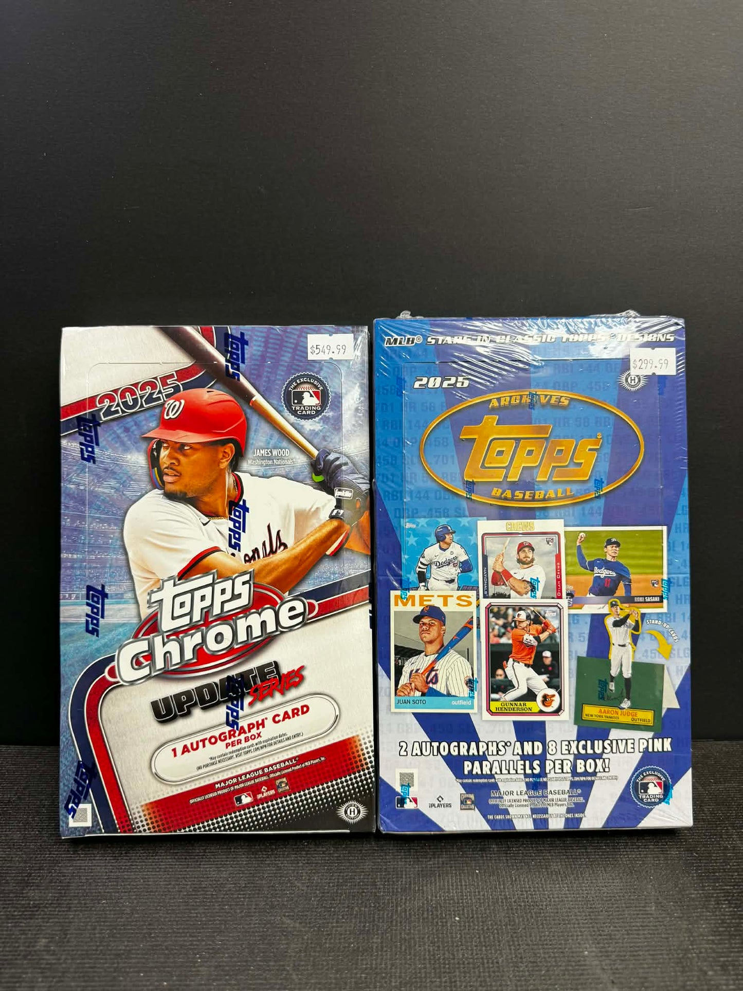 GB5022 2025 TOPPS CHROME UPDATE + ARCHIVES