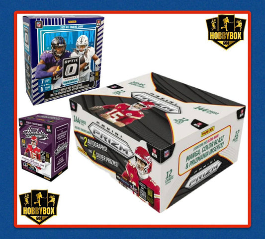 GB5090 NFL 3 BOX MIXER w/ 2025 PANINI PRIZM HOBBY