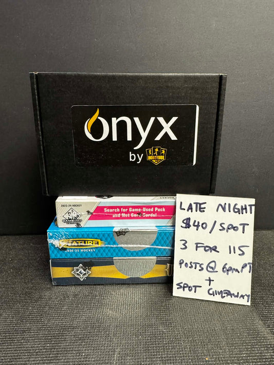 GB5057 NHL LATE NIGHT MIXER + GB5060 SPGU SPOT GIVEAWAY