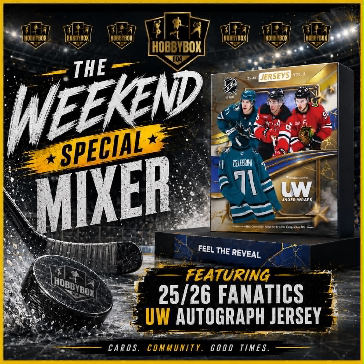 GB5275 NHL THE WEEKEND SPECIAL 8 BOX MIXER