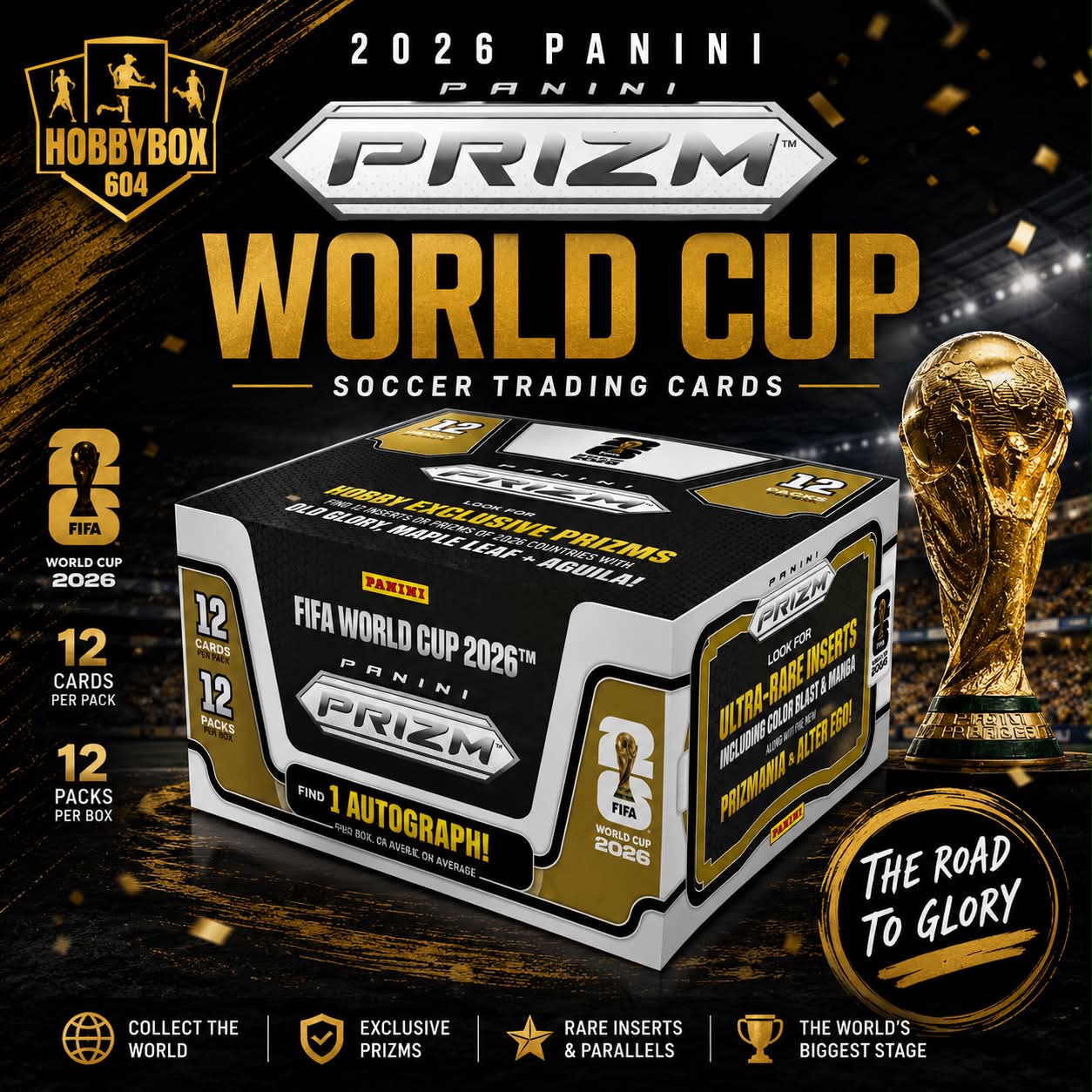 GB5343 SOCCER 2026 PANINI PRIZM FIFA WORLD CUP TIERED DOUBLE UP RANDOM