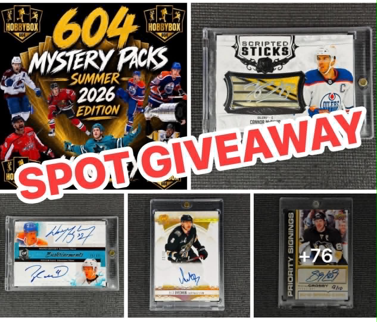GB5339 NHL LATE NIGHT SPECIAL + $185 604 SUMMER EDITION MYSTERY PACK SPOT GIVEAWAY