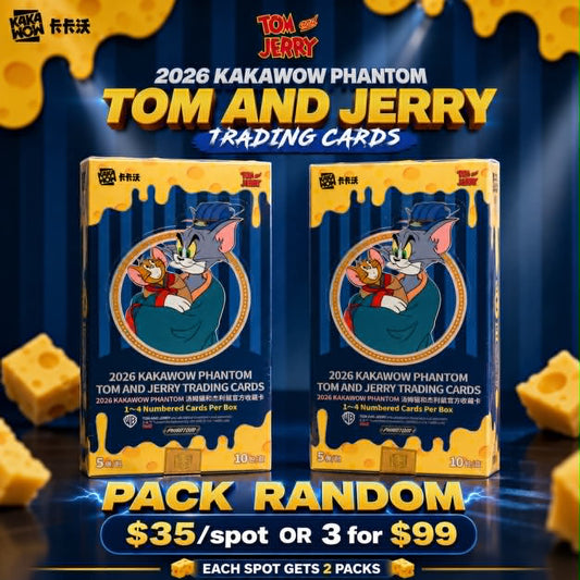 GB5355 ENTERTAINMENT KAKAWOW 2026 TOM & JERRY DOUBLE BOX #1