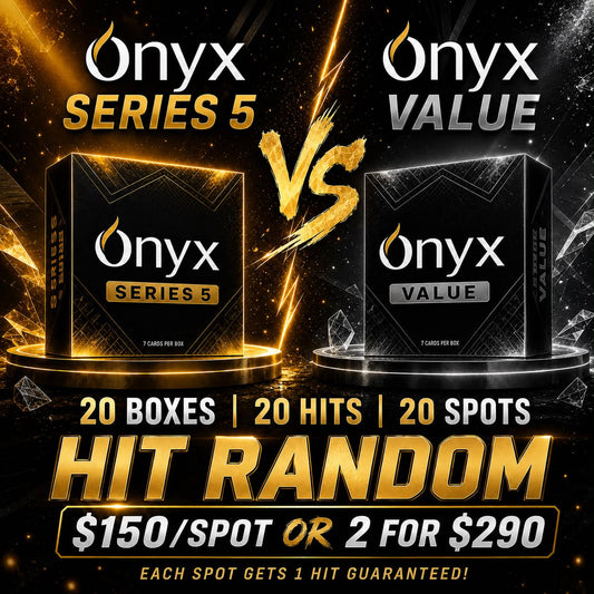 GB5408 NHL ONYX SERIES 5 vs ONYX VALUE 20 BOX HIT RANDOM