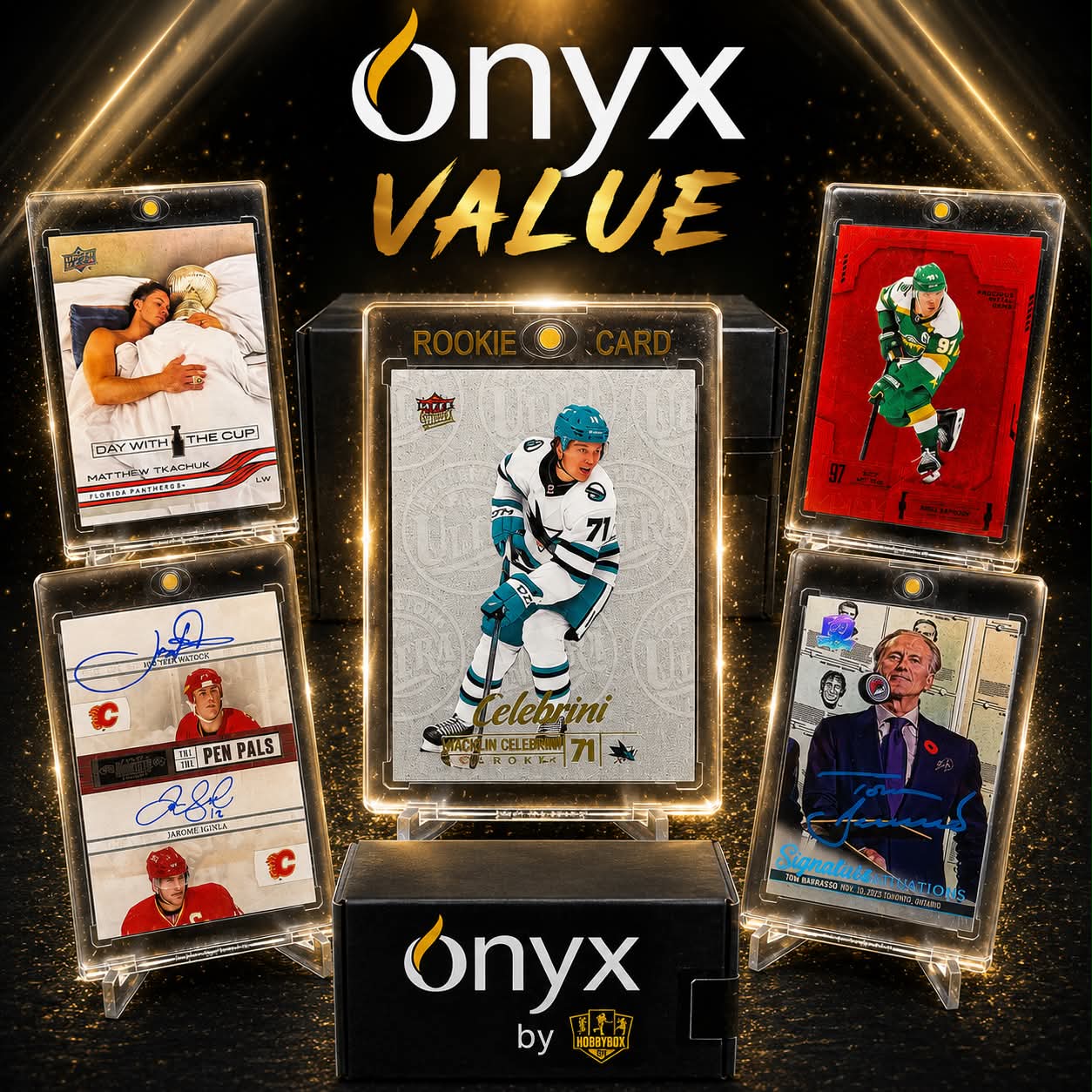 GB5408 NHL ONYX SERIES 5 vs ONYX VALUE 20 BOX HIT RANDOM