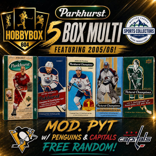 GB5429 NHL UD PARKHURST CHAMPIONS MULTI w/ 05-06 BOX!