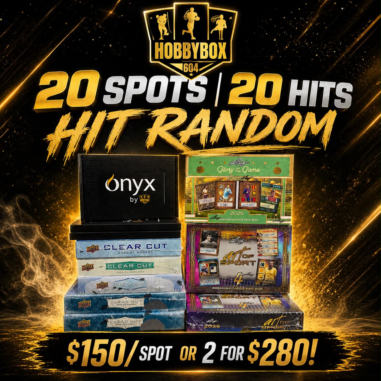 GB5424 MULTI SPORT 11 BOX HIT RANDOM