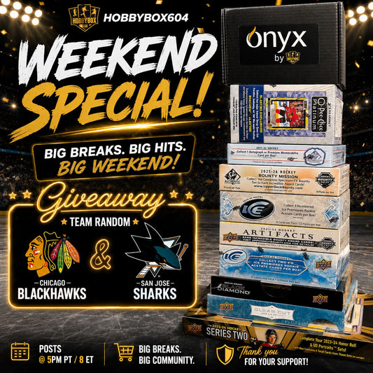 GB5435 NHL THE WEEKEND SPECIAL 10 BOX MIXER w/ ONYX SERIES 5