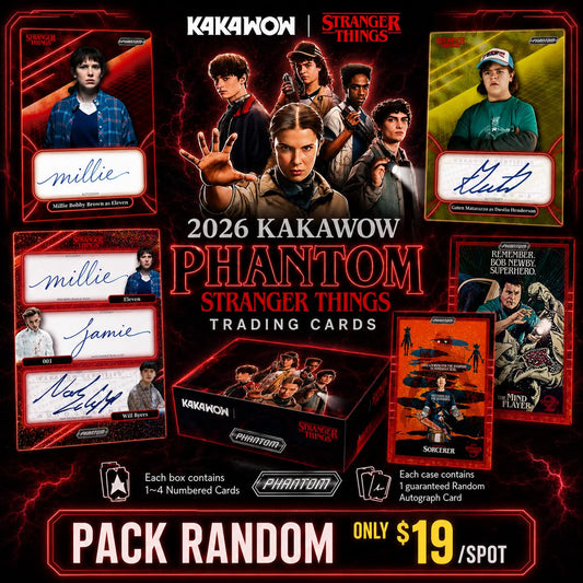 GB5427 ENTERTAIMENT 2026 KAKAWOW STRANGER THINGS PACK RANDOM #2